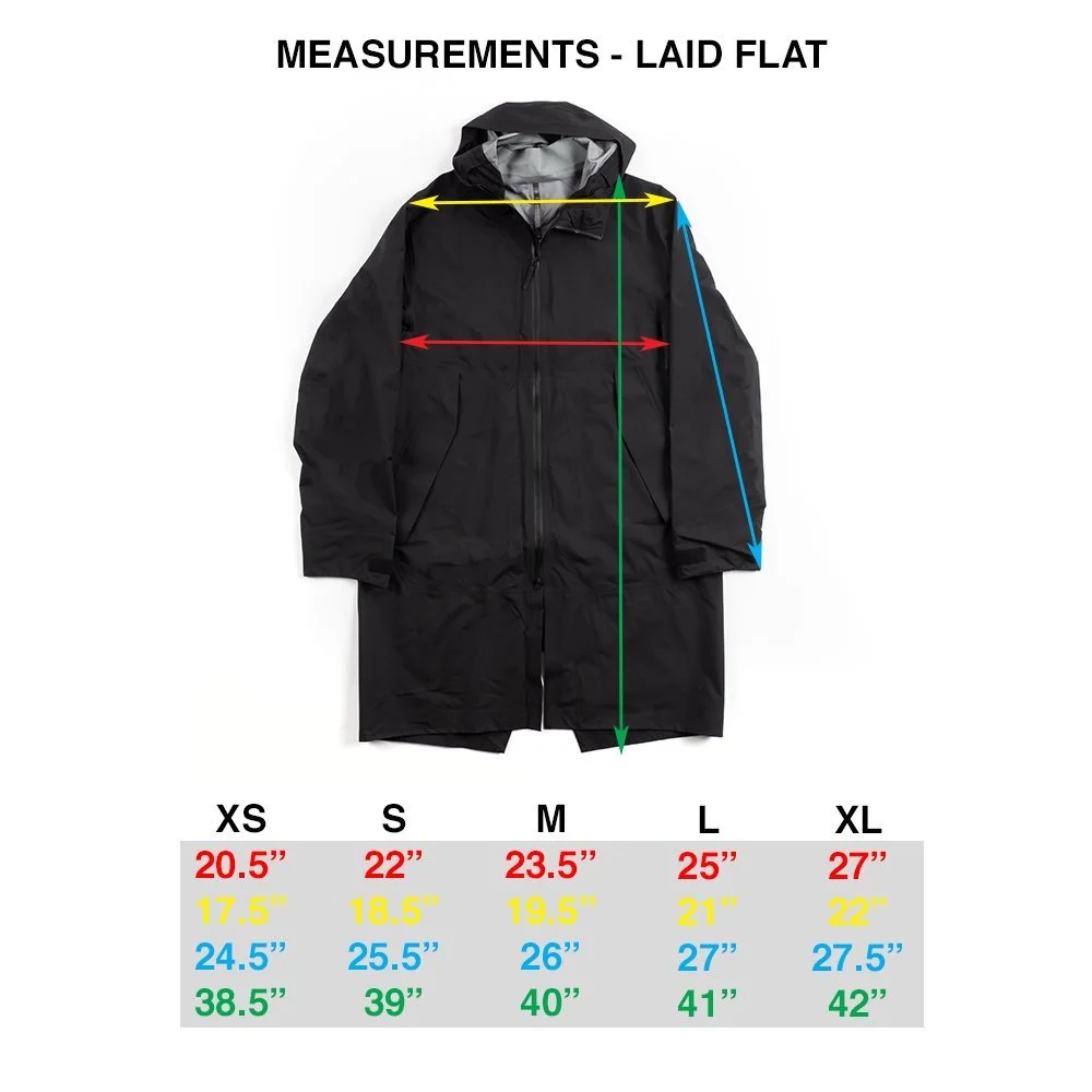 VEILANCE Monitor Lightweight Coat (Made in Canada) - Black